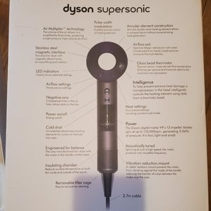 Dyson Supersonic Hair Dryer Iron/Fuchsia